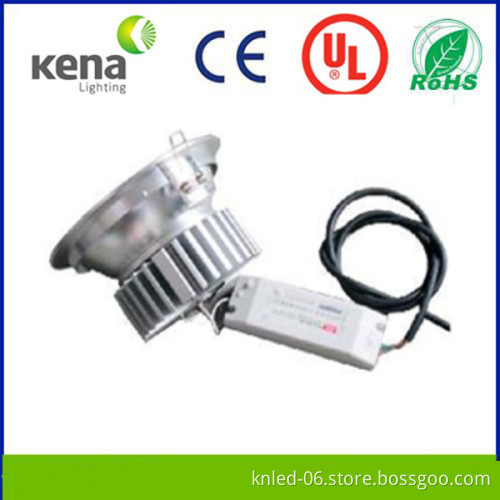CE UL ROHS TUV SAA DLC 30w led downlight for large gymnasium